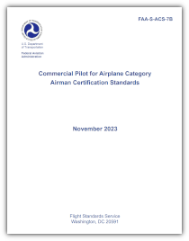 Commercial Pilot – Airplane Airman Certification Standards