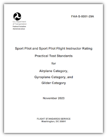 Sport Pilot Practical Test Standards for Airplane